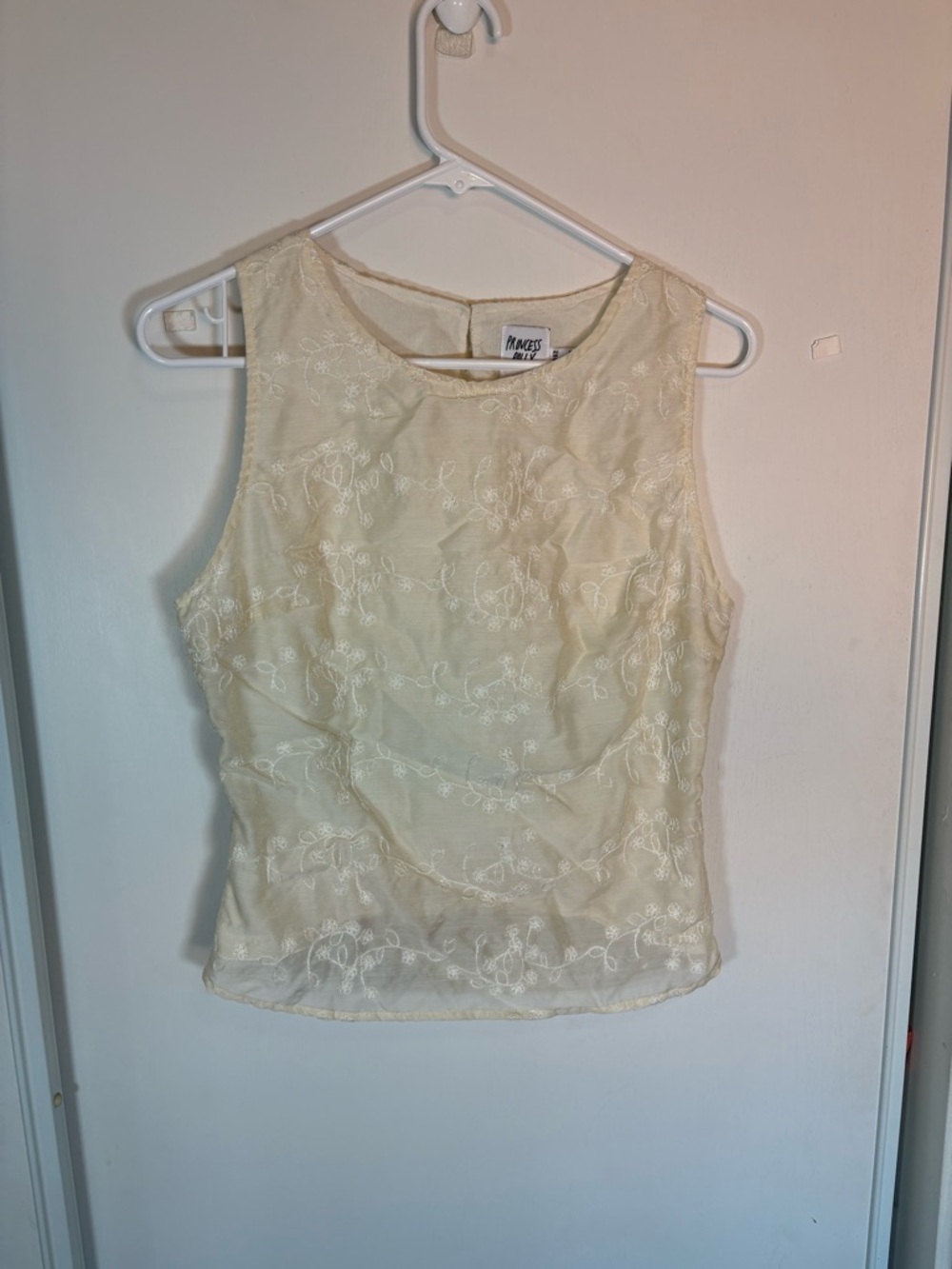 Princess Polly Perilla Lace Top Size 6 Ivory